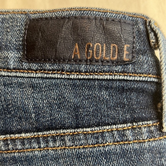 Agolde Sophie distressed High Rise Skinny Cropped Jeans Size 26 - Picture 8 of 15